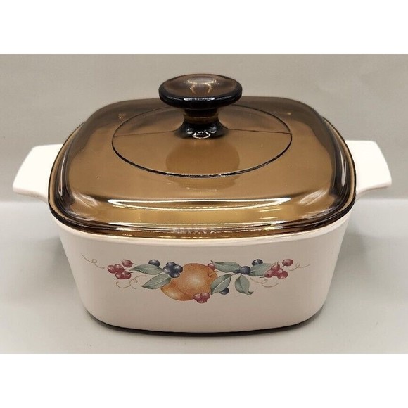 Corning Ware Abundance 1 1/2 QT Casserole Dish & Lid A-1 1/2-B - Picture 1 of 8